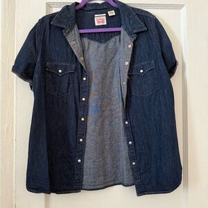 Women’s Blue Denim Shirt